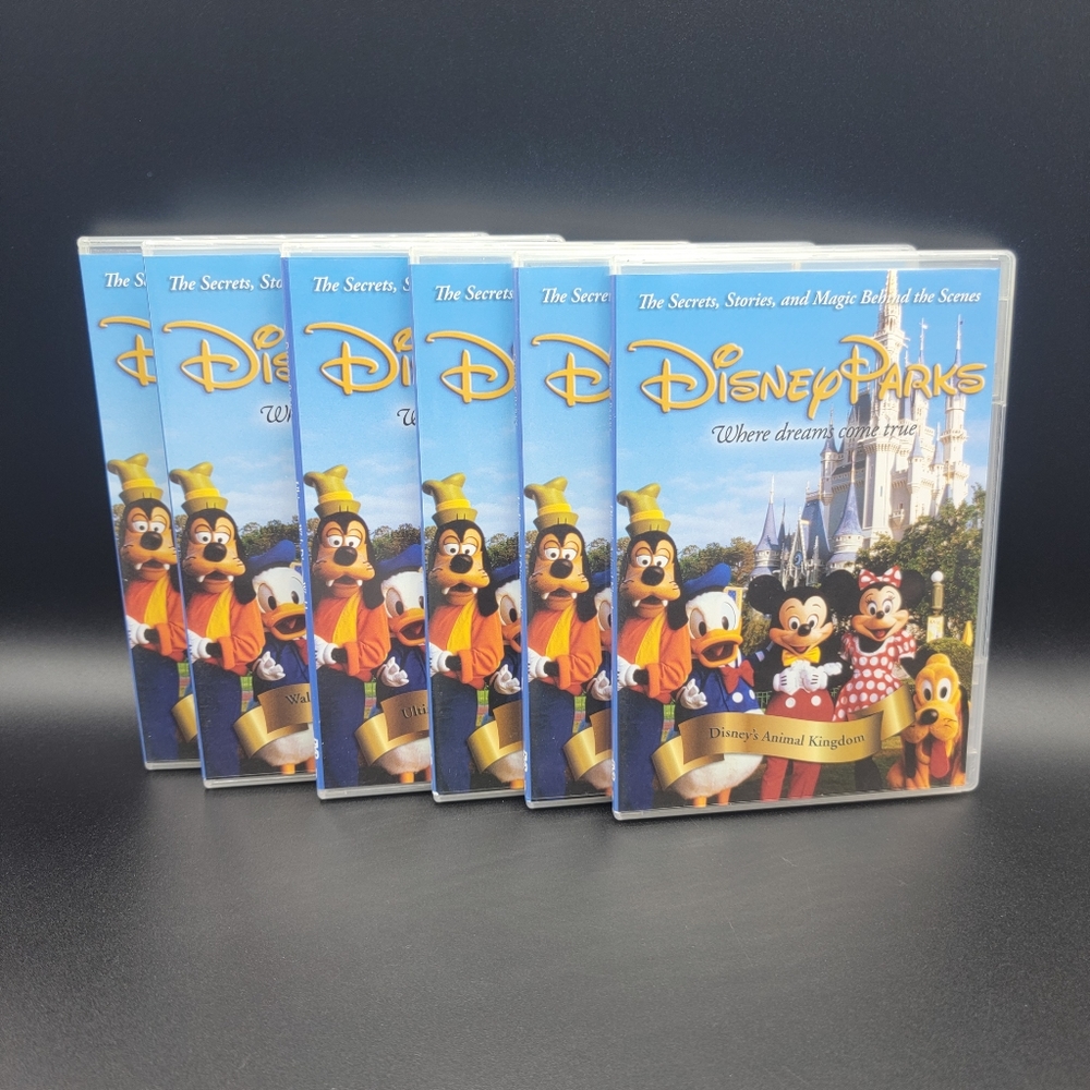 Disney Parks: The Secrets, Stories and Magic Behind the Scenes DVD Set 6 DVDs